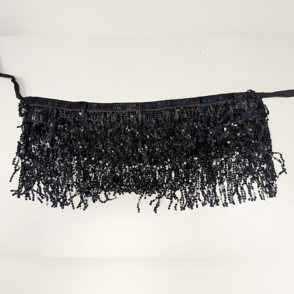 Beaded Belly Dancer Hip Scarf